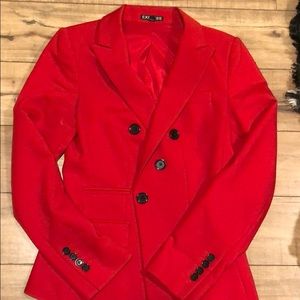 Sassy red blazer!